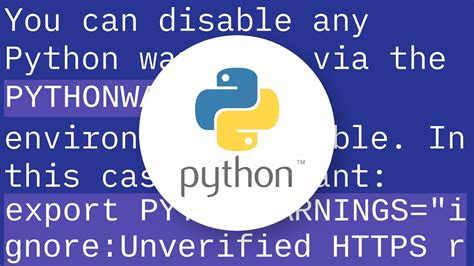 Are you asking about the 3rd party requests package available through PyPi (Python Package Index) The requests. . Unverified https request is being made to host python requests